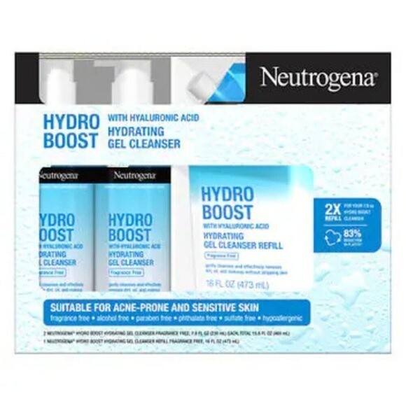 Neutrogena Hydro Boost Hydrating Cleanser with Hyaluronic Acid 7.8 fl oz - Picture 5 of 5